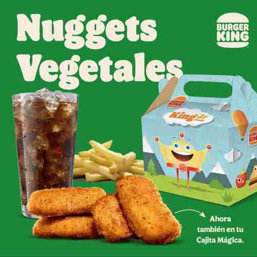 Burger King Argentina incorpora las Nuggets Vegetales a la Cajita