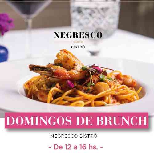 Negresco suma nueva estación de pastas para sus Domingos de Brunch