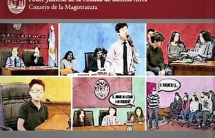 Programa La Justicia y la Escuela FOTO: CMCABA Programa La Justicia y la Escuela FOTO: CMCABA