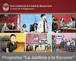 Programa La Justicia y la Escuela  FOTO: CMCABA