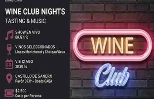 Wine Club Nights FOTO: WEB