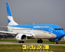 Nuevo Boeing 737-800 FOTO: Rafael Reca / Aerolíneas Argentinas