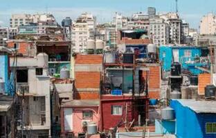 Barrio popular  FOTO: MPDCABA