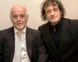 Ángel Mahler y Daniel Barenboim  FOTO: GCABA
