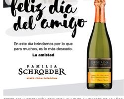 Espumante Deseado FOTO:  Bodega Familia Schroeder 