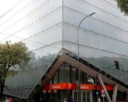 “Plaza Galicia”  FOTO: Banco Galicia