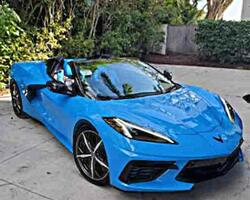 Chevrolet Corvette C8 Stingray Convertible FOTO: web