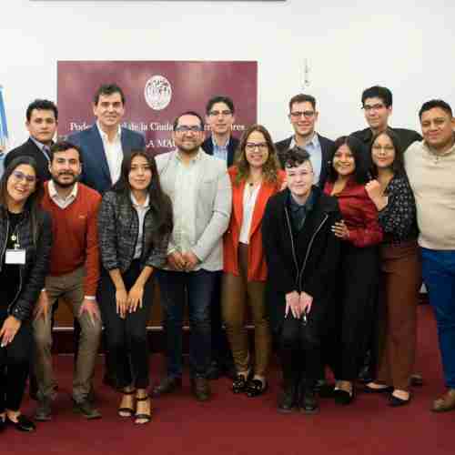 Estudiantes mexicanos visitaron instalaciones del Poder Judicial de la
