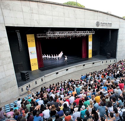 Funciones del Ballet del Teatro Colón en el Anfiteatro del Parque ...