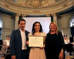 Homenaje a Gabriela Pochinki  FOTO: Leonardo Idoria