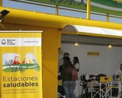 Estaciones Saludables  FOTO: GCABA