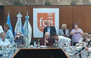 Facultad de Economía de la UBA  FOTO: WEB