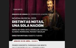 Orquesta del Congreso de la Nación FOTO: WEB Orquesta del Congreso de la Nación FOTO: WEB