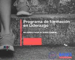 Programa de Mujeres para el Bien Común FOTO: WEB
