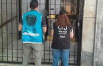 Allanamiento FOTO: CMCABA