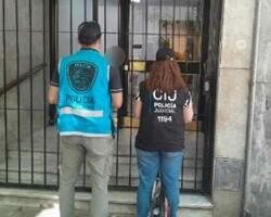 Allanamiento FOTO: CMCABA