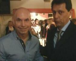 Rodríguez Larreta y Pérez  FOTO: CAMETAX