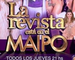 “La Revista esta en el Maipo” FOTO: WEB