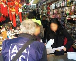 Operativo en el Barrio Chino  FOTO: MPFCABA