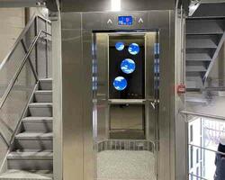 Ascensor en el Obelisco FOTO: WEB