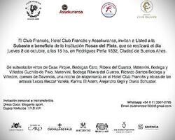 Subasta solidaria FOTO: WEB