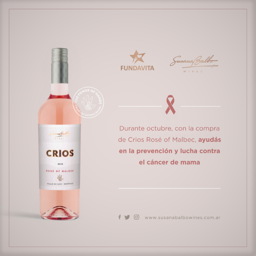 Susana Balbo Wines se suma a la concientización sobre la prevención del
